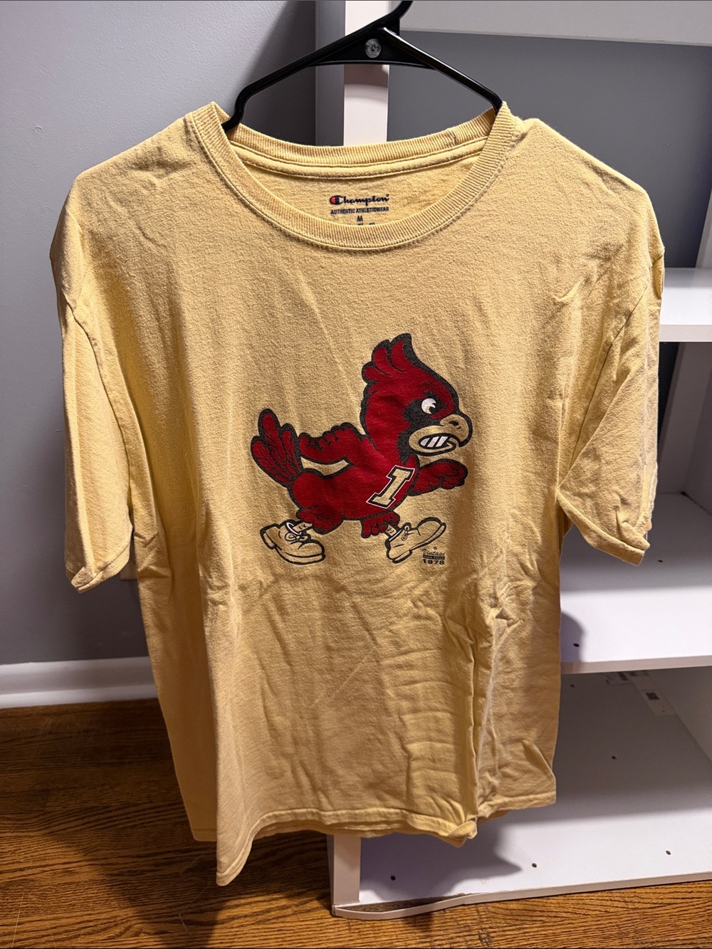 Iowa State Cyclones Champion Yellow Short Sleeve Tee
